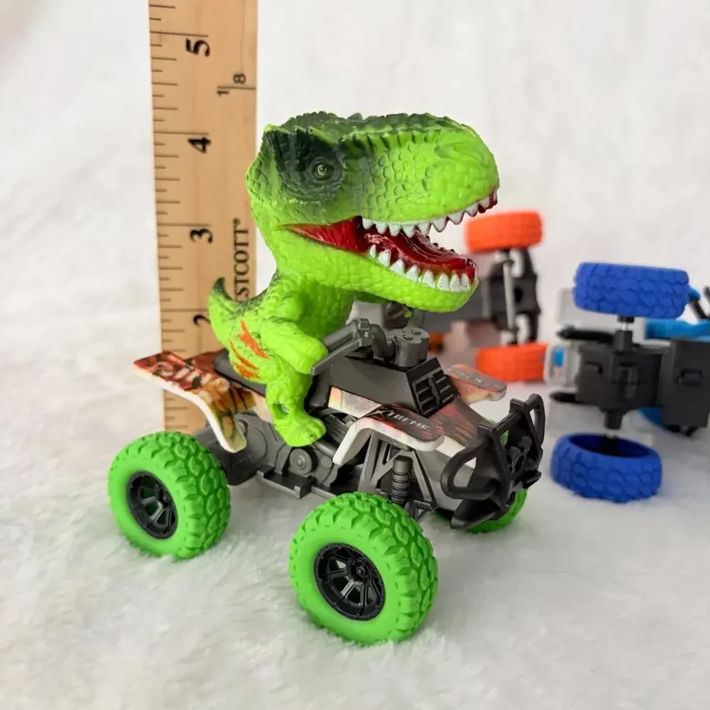Dinosaur Truck‎ Lot Gift Toy Cas ATV Monster Dino Cars Toddler Children Plastic